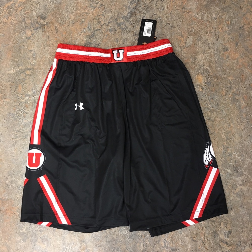 Utah Utes Under Armour Basketball Shorts